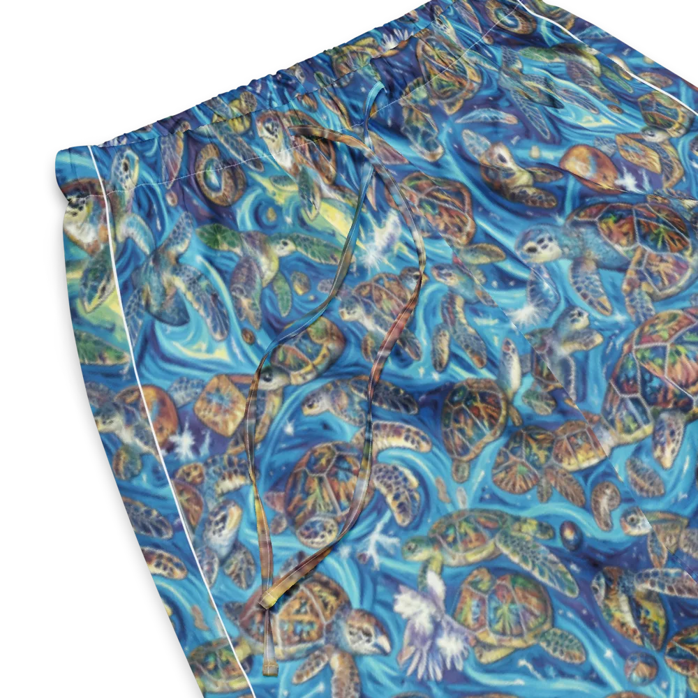 Bluewater Garden on Women's Pajama Pants — Product details