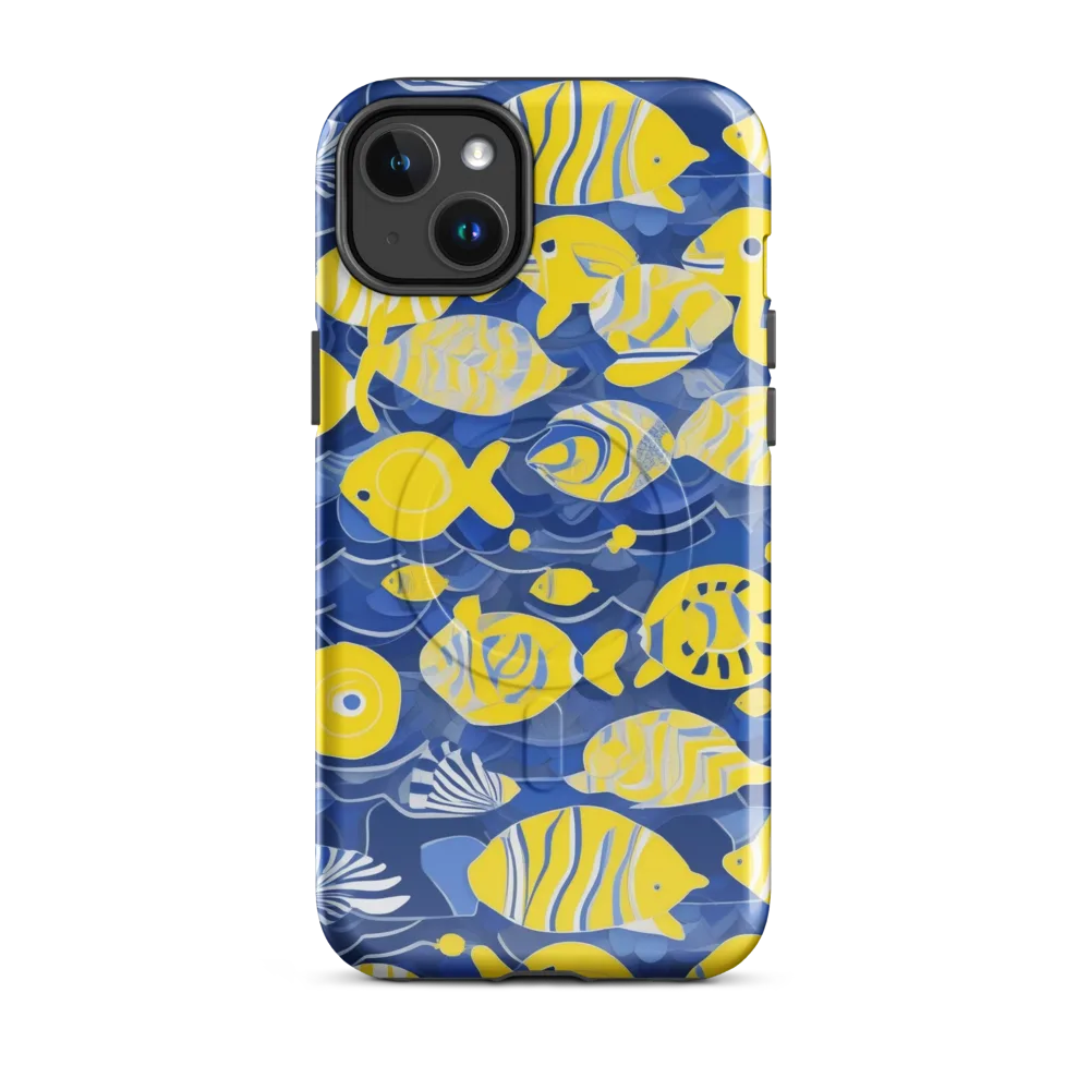 Sapphire Shoal on MagSafe Tough Case for iPhone® — Front