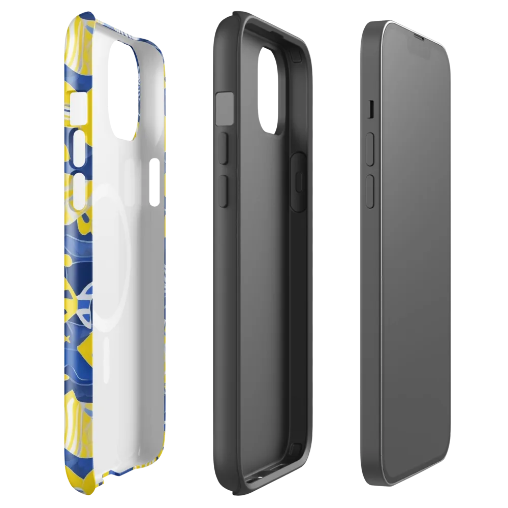 Sapphire Shoal on MagSafe Tough Case for iPhone® — Front