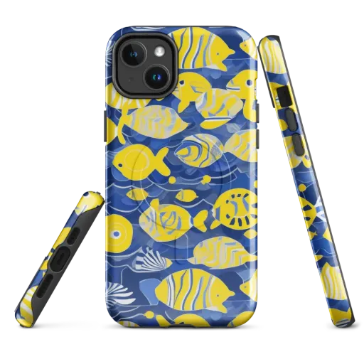 Sapphire Shoal on a MagSafe Tough Case for iPhone®