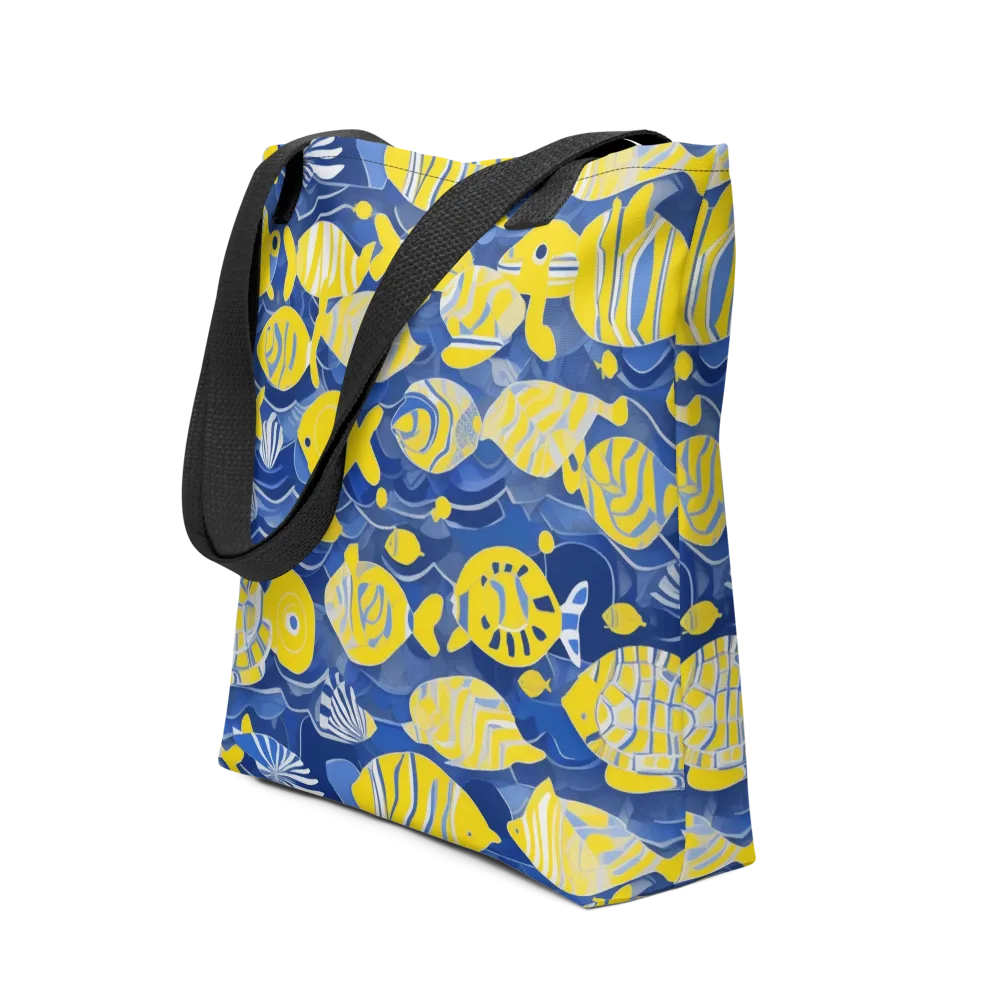 Sapphire Shoal on Tote Bag — Front