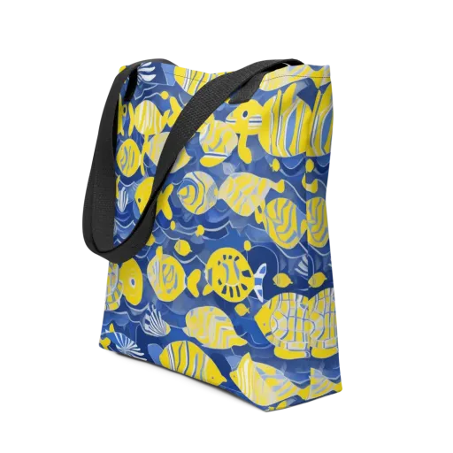 Sapphire Shoal on a Tote Bag