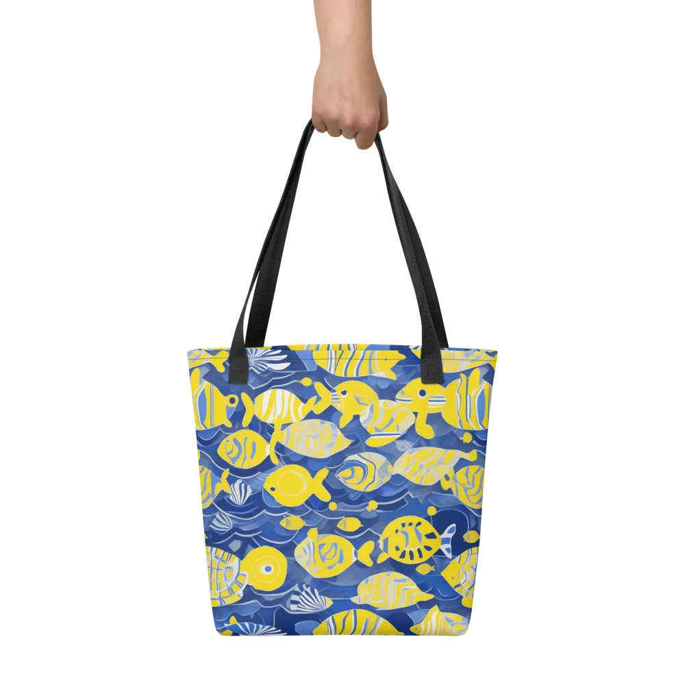 Sapphire Shoal on Tote Bag — Front