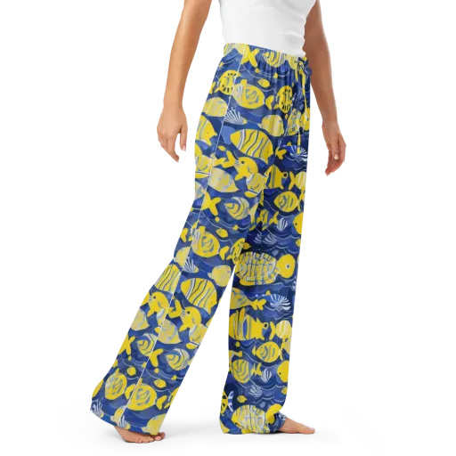 Sapphire Shoal on a Women's Pajama Pants