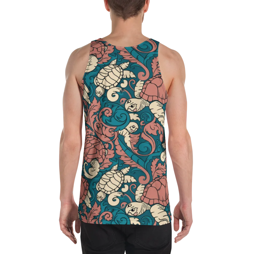 Tidal Baroque on Men's Tank Top — Back