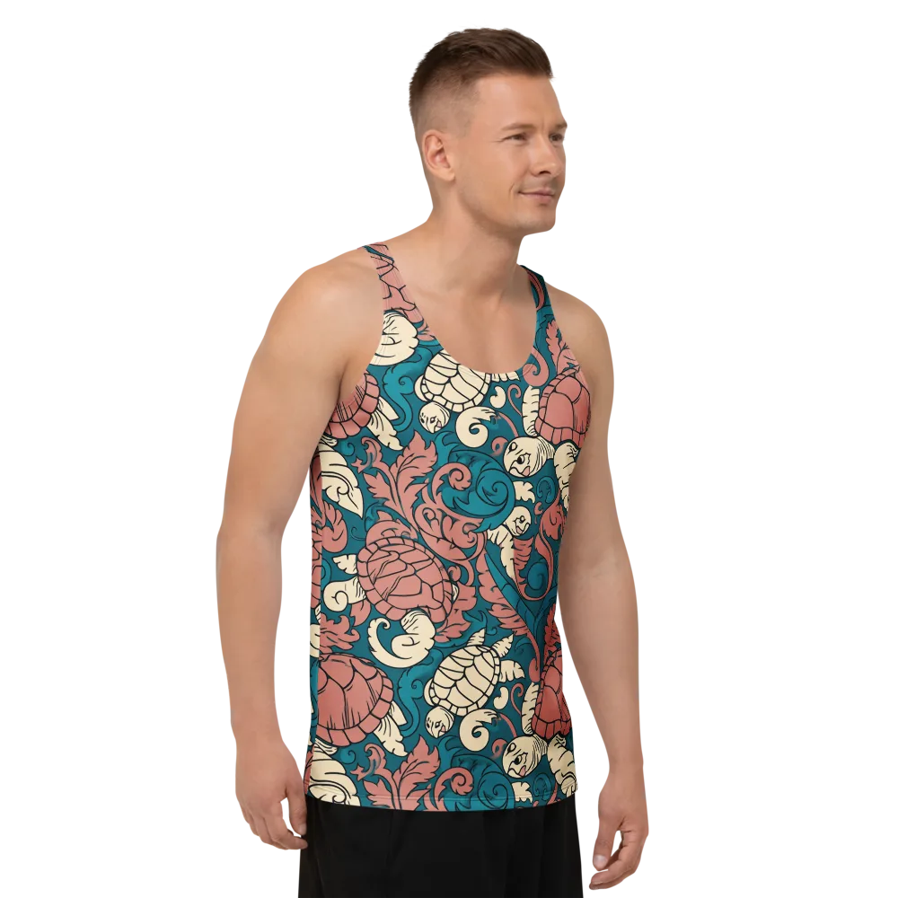 Tidal Baroque on Men's Tank Top — Right Front