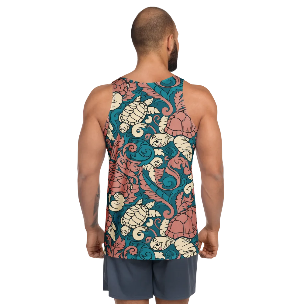 Tidal Baroque on Men's Tank Top — Back