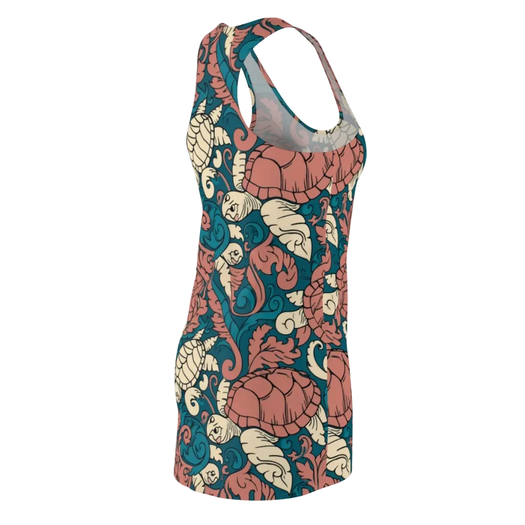 Tidal Baroque on Racerback Dress — Back Side