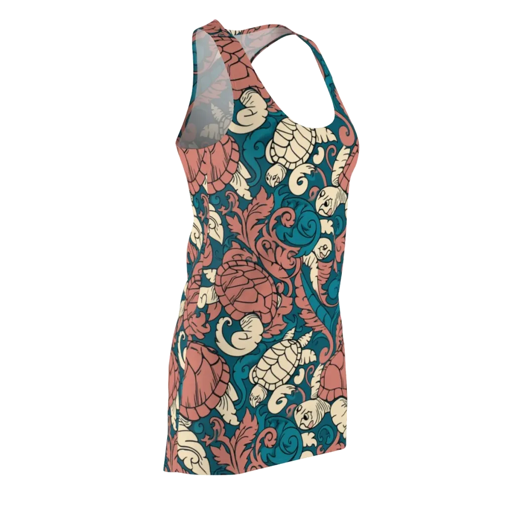 Tidal Baroque on Racerback Dress — Front Side
