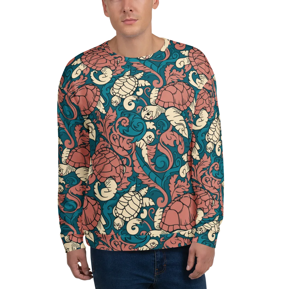 Tidal Baroque on Sweatshirt — Front