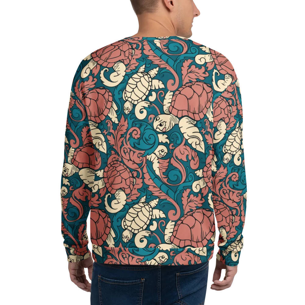 Tidal Baroque on Sweatshirt — Back
