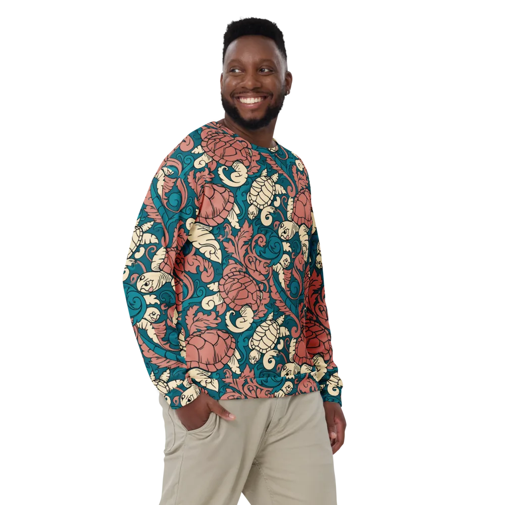 Tidal Baroque on Sweatshirt — Front