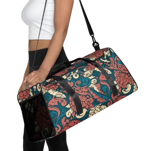 Tidal Baroque on a Duffle Bag