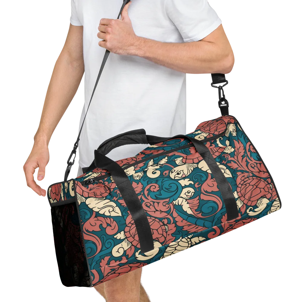 Tidal Baroque on Duffle Bag — Right Front