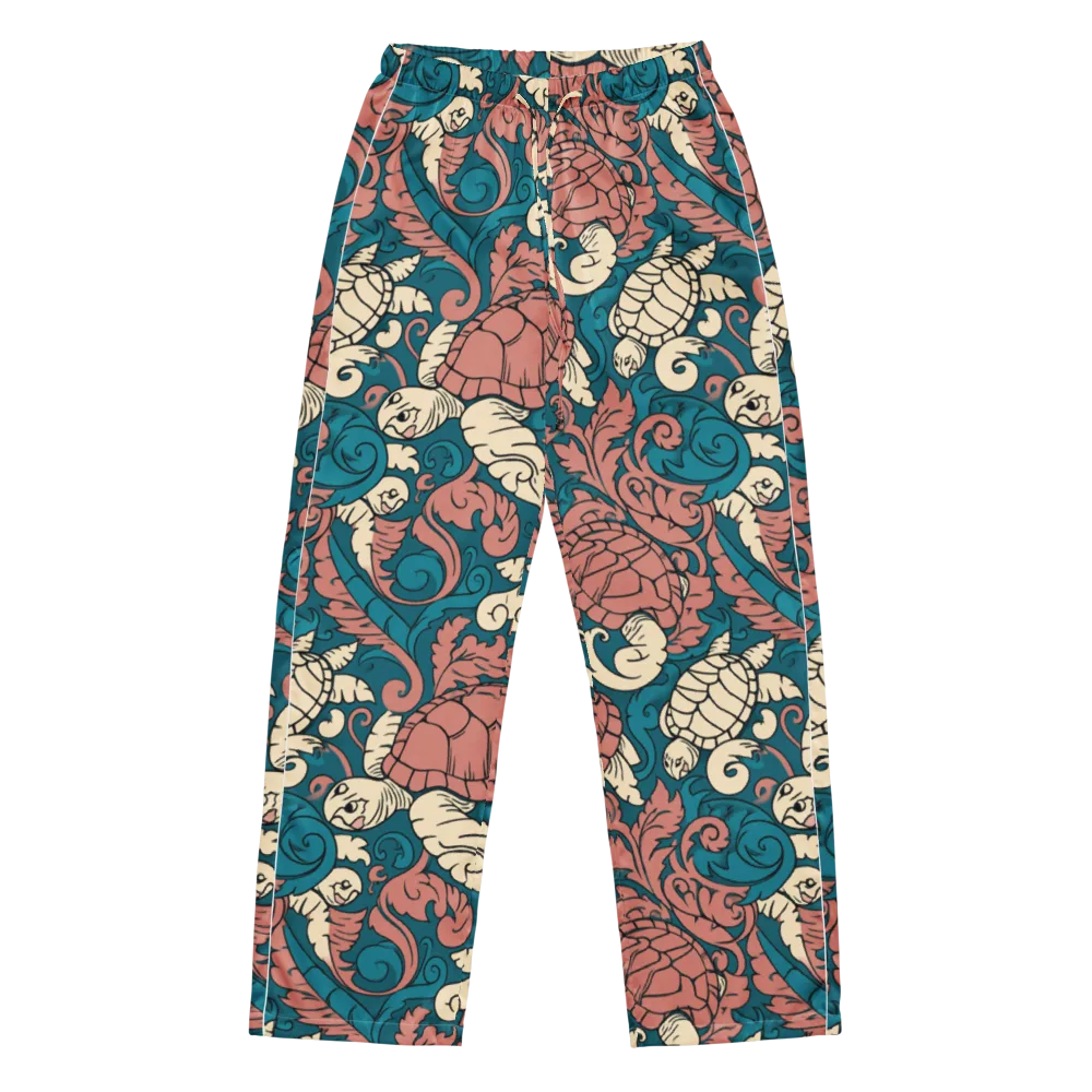 Tidal Baroque on Women's Pajama Pants — Front