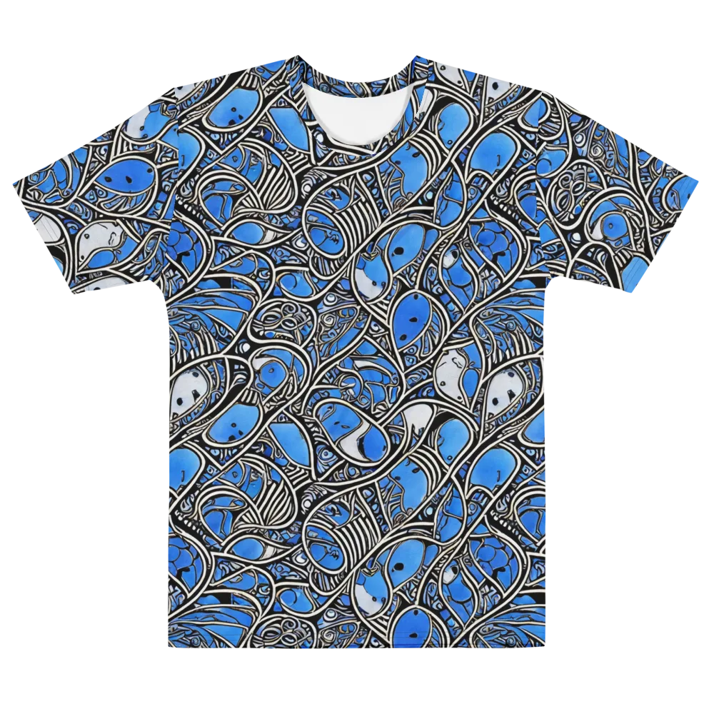 Inkfish Rhapsody on Men's Cotton Crew Neck T-Shirt — Front