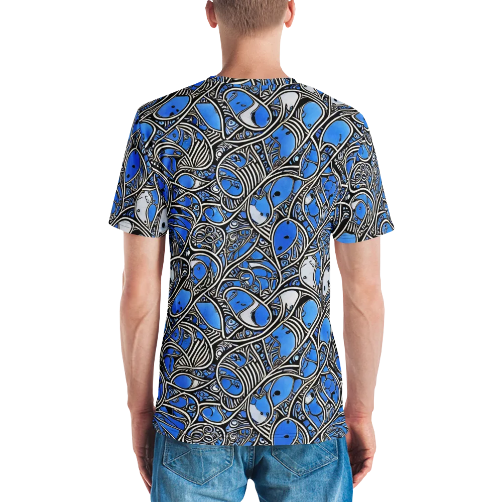 Inkfish Rhapsody on Men's Crew Neck T-Shirt — Back