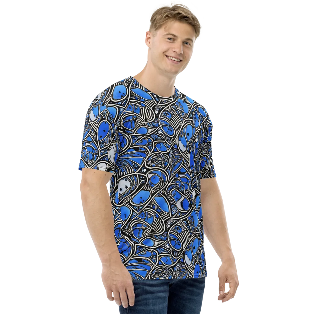 Inkfish Rhapsody on Men's Crew Neck T-Shirt — Right