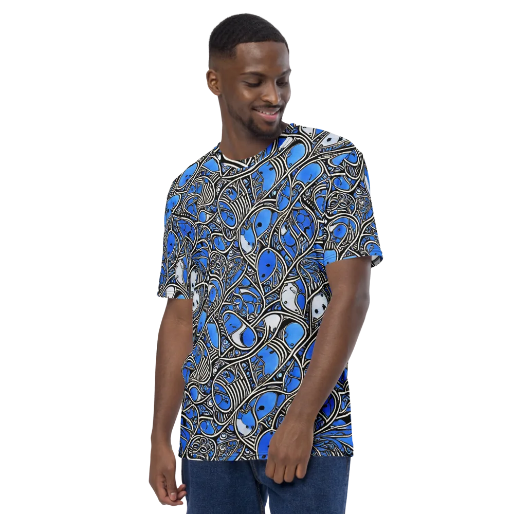 Inkfish Rhapsody on Men's Crew Neck T-Shirt — Left