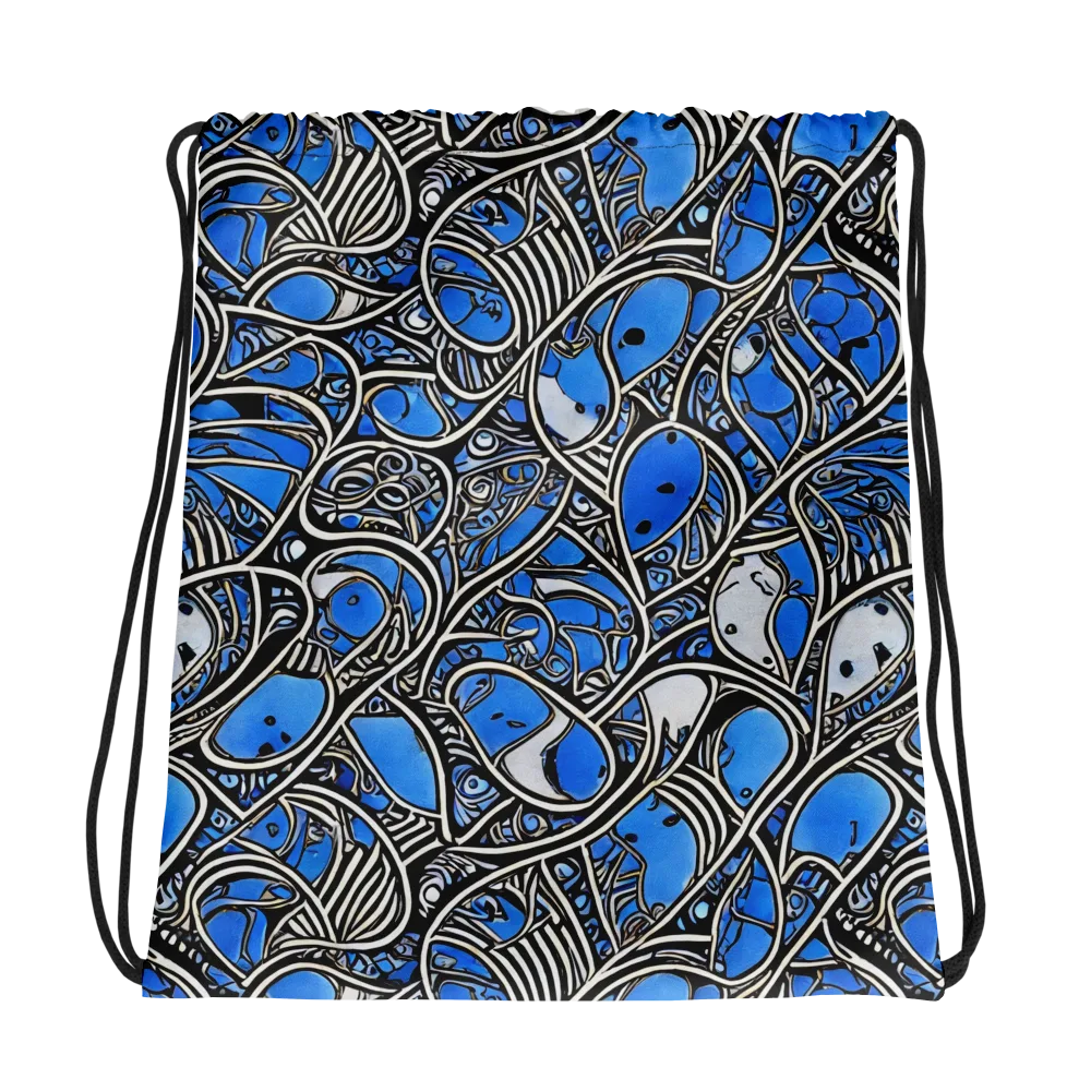 Inkfish Rhapsody on Drawstring Bag — Photo