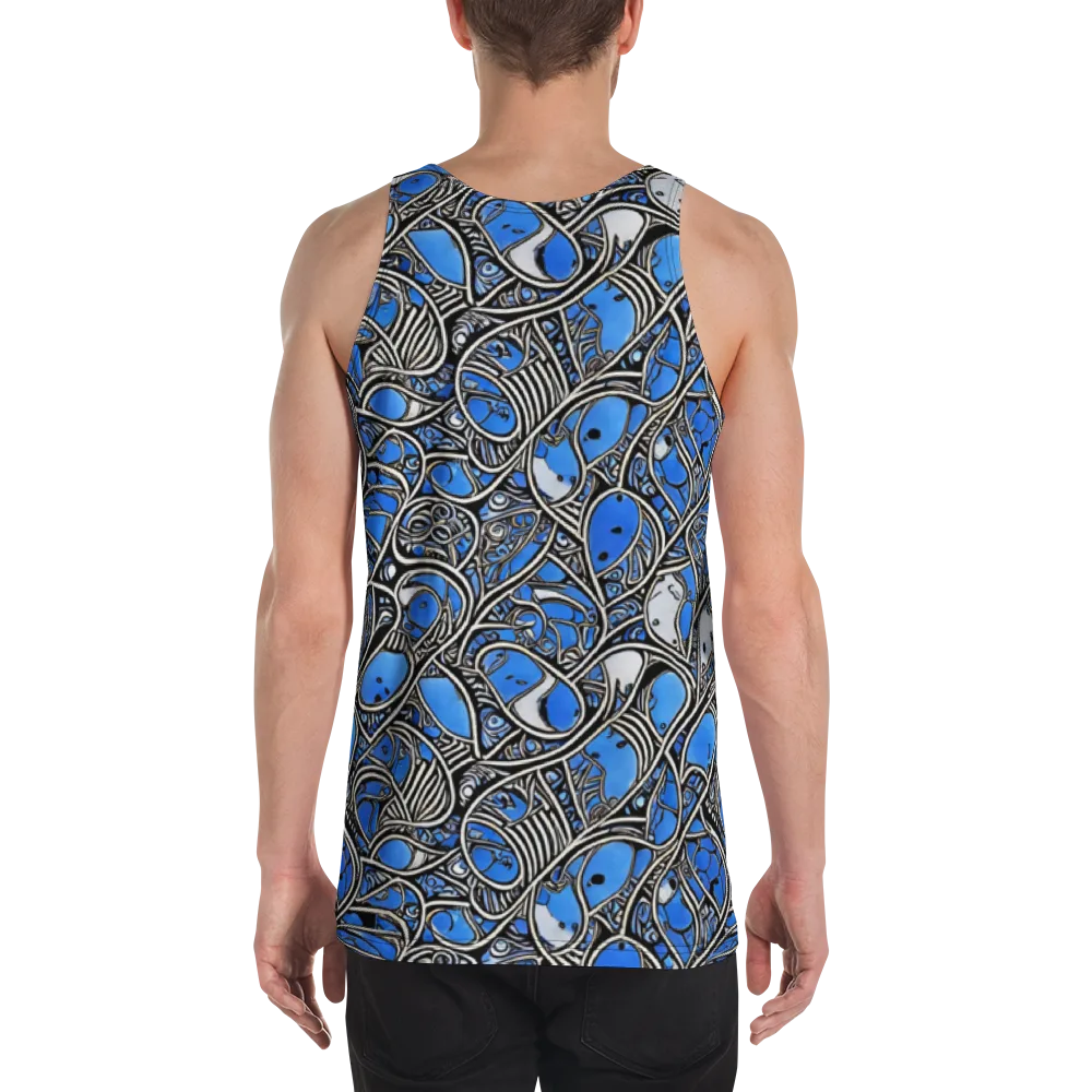 Inkfish Rhapsody on Men's Tank Top — Back
