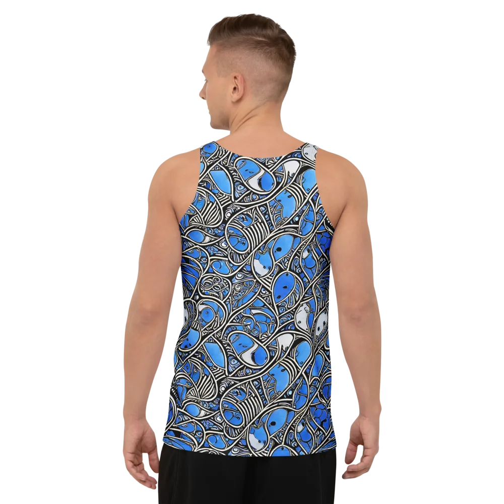 Inkfish Rhapsody on Men's Tank Top — Back