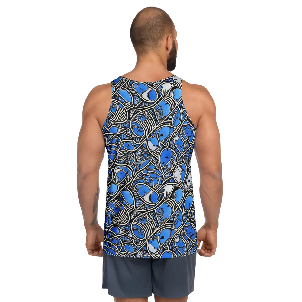 Inkfish Rhapsody on Men's Tank Top — Back