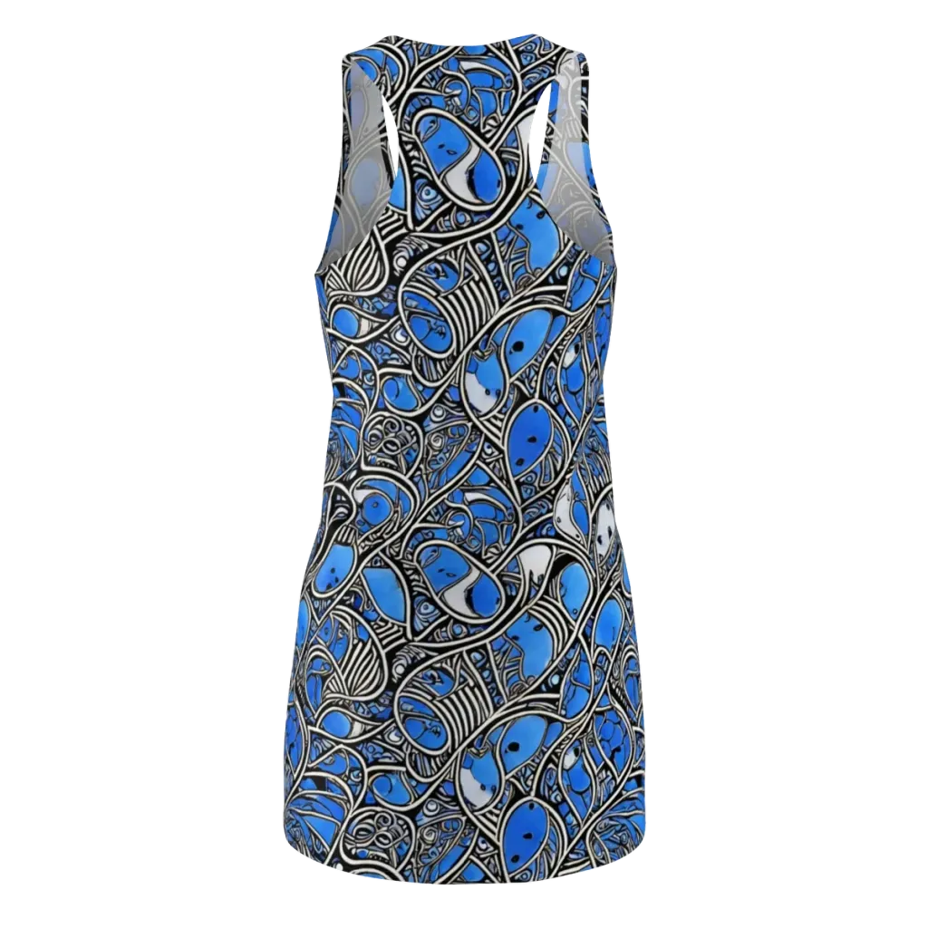 Inkfish Rhapsody on Racerback Dress — Back