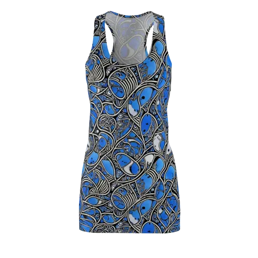 Inkfish Rhapsody on a Racerback Dress