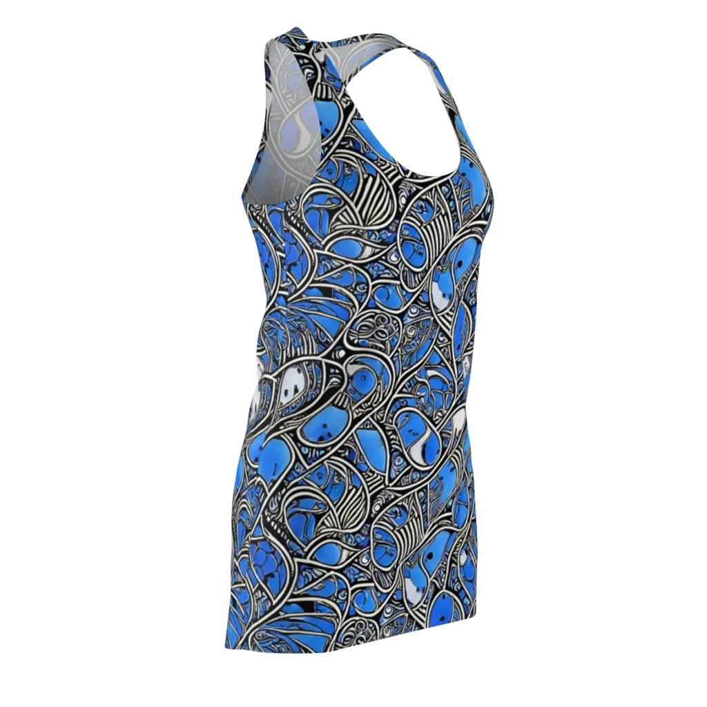 Inkfish Rhapsody on Racerback Dress — Front Side