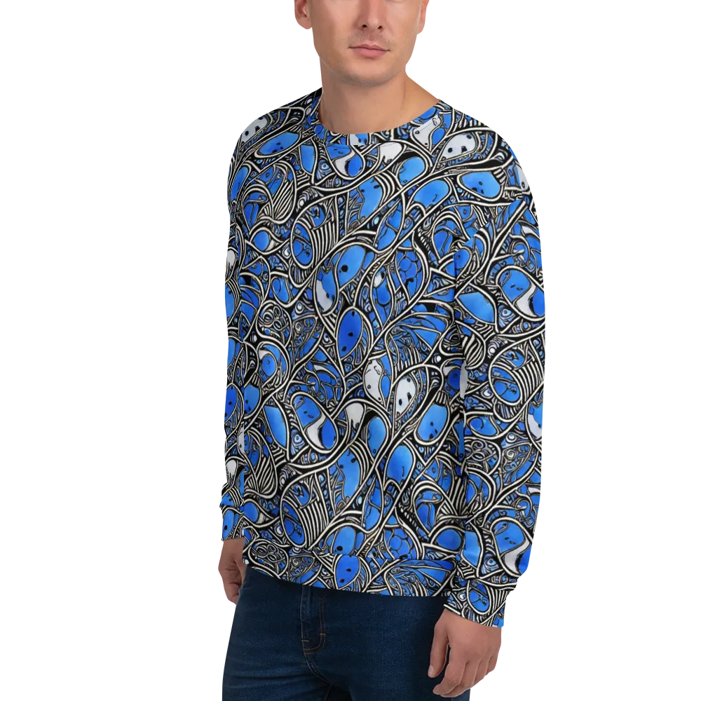Inkfish Rhapsody on Sweatshirt — Left Front