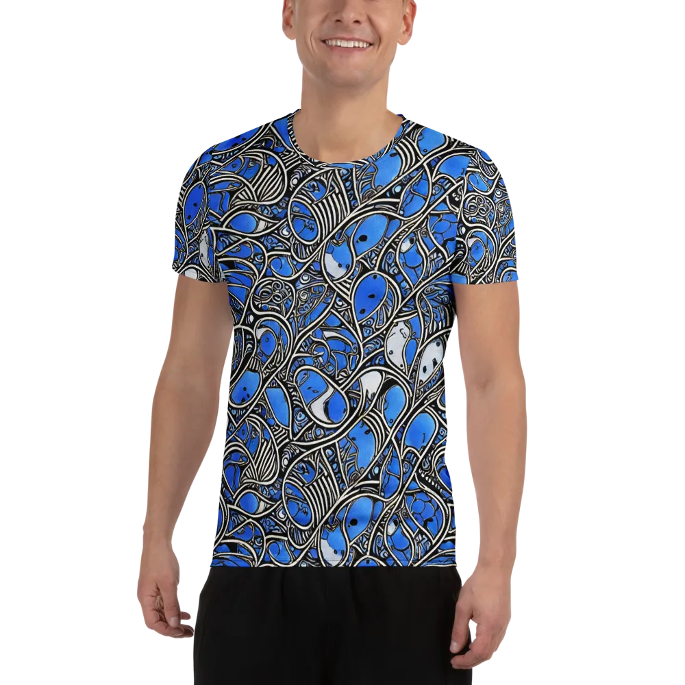Inkfish Rhapsody on Men's Athletic T-Shirt — Front