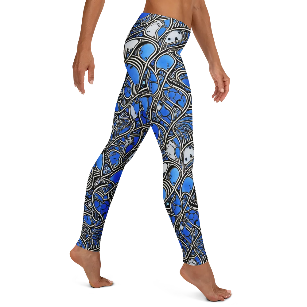 Inkfish Rhapsody on Leggings — Right