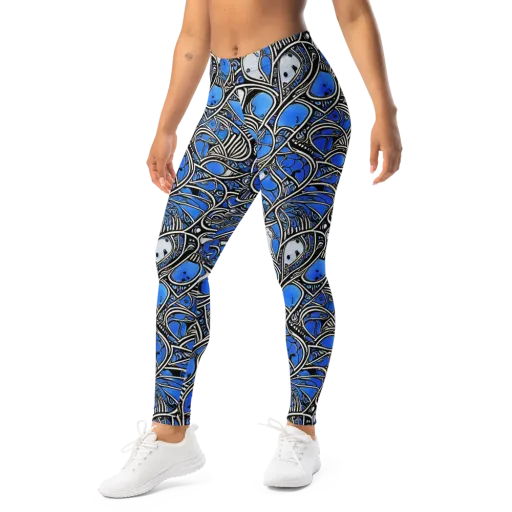 Inkfish Rhapsody on a Leggings
