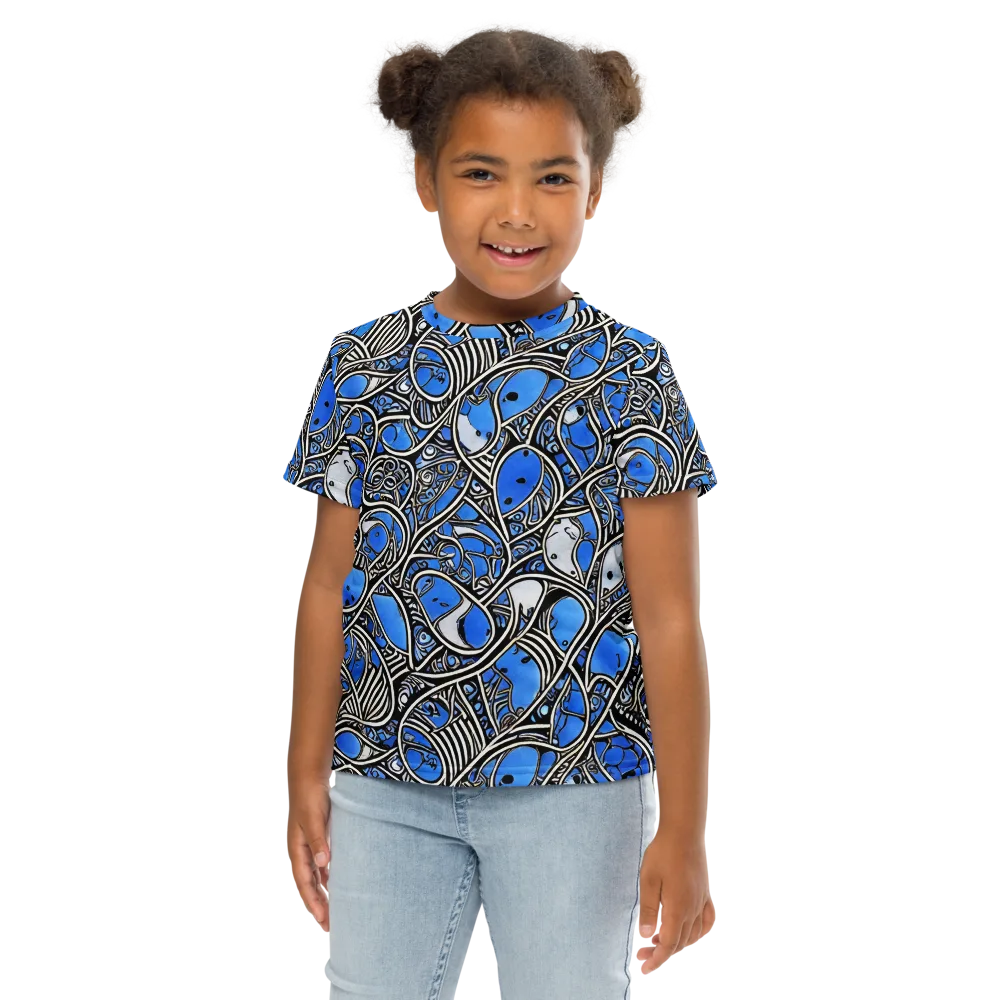 Inkfish Rhapsody on Kids Crew Neck T-Shirt — Front