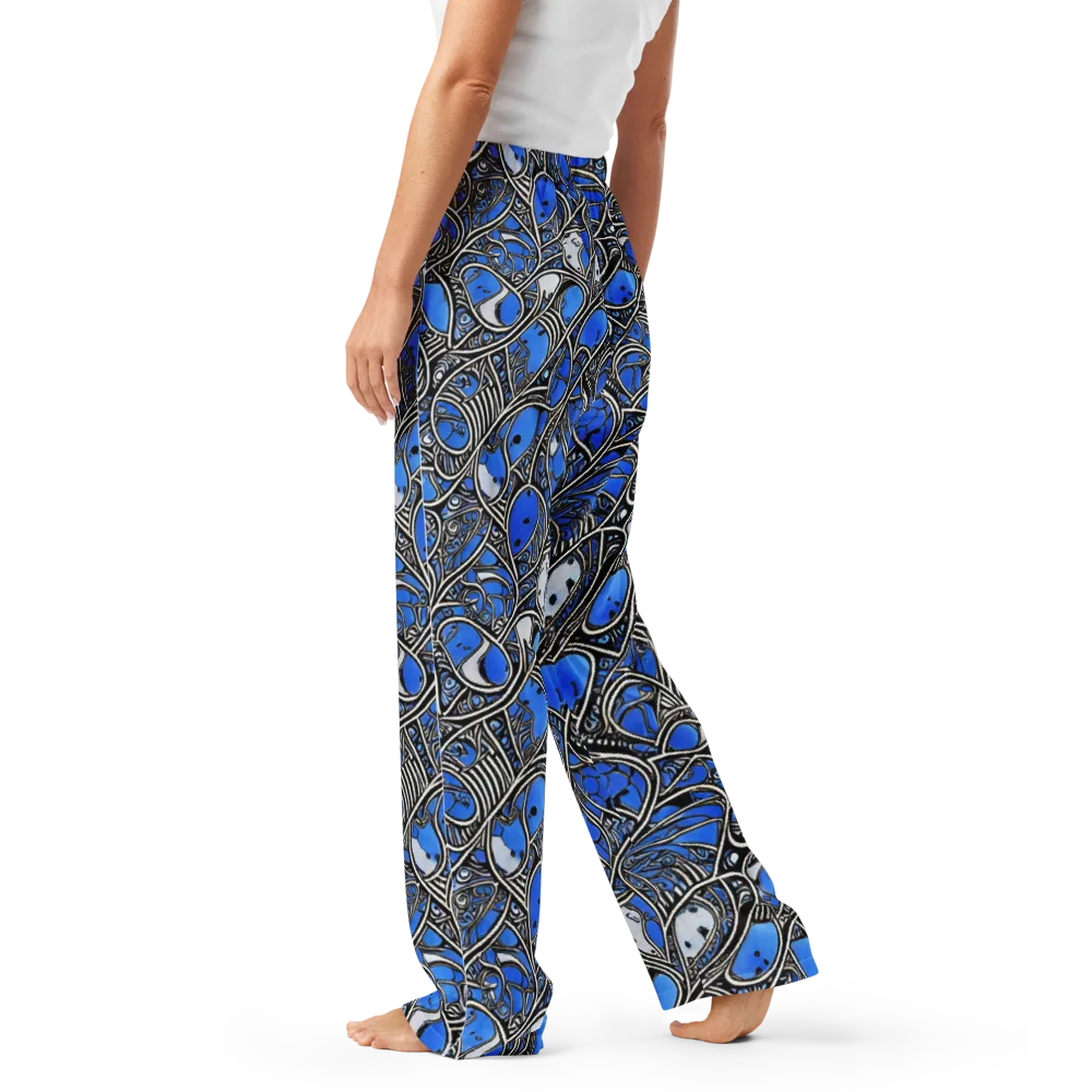 Inkfish Rhapsody on Women's Pajama Pants — Left