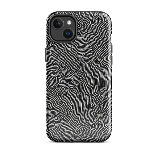 Fingerprint Noir on a MagSafe Tough Case for iPhone®