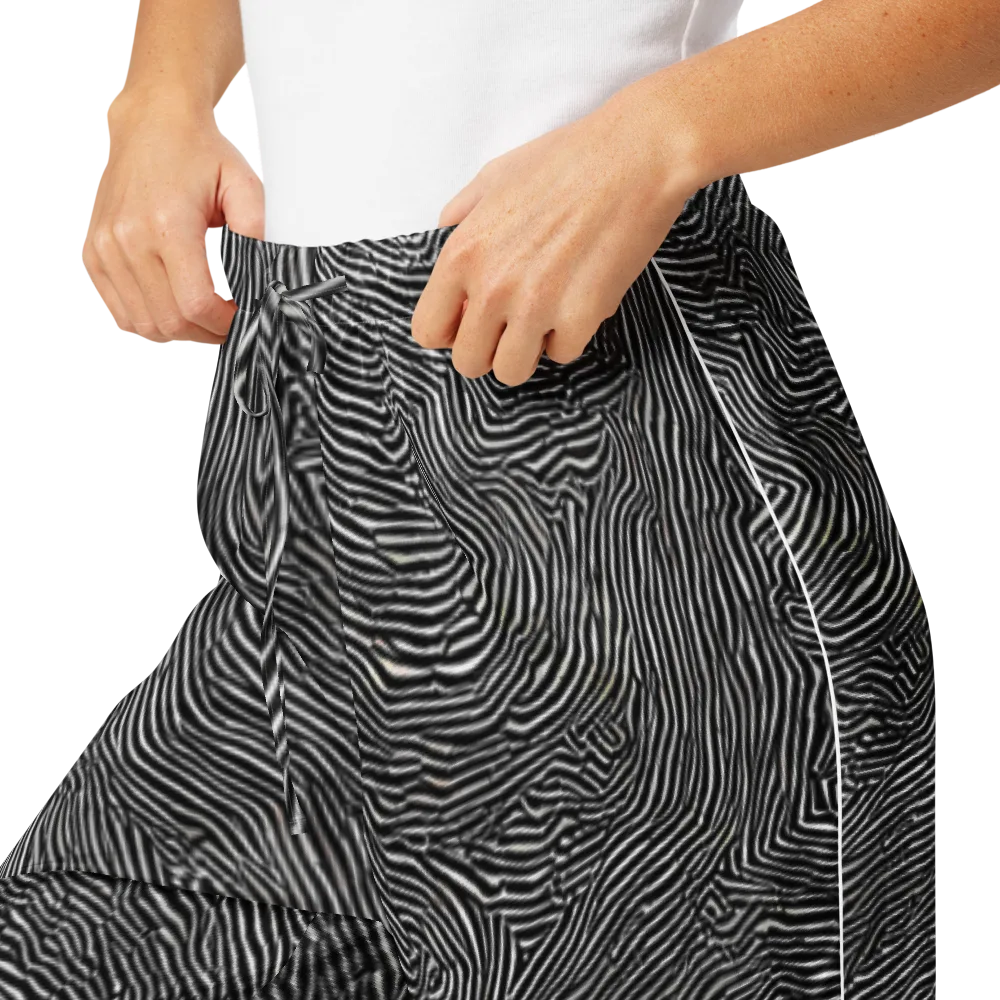 Fingerprint Noir on Women's Pajama Pants — Product details