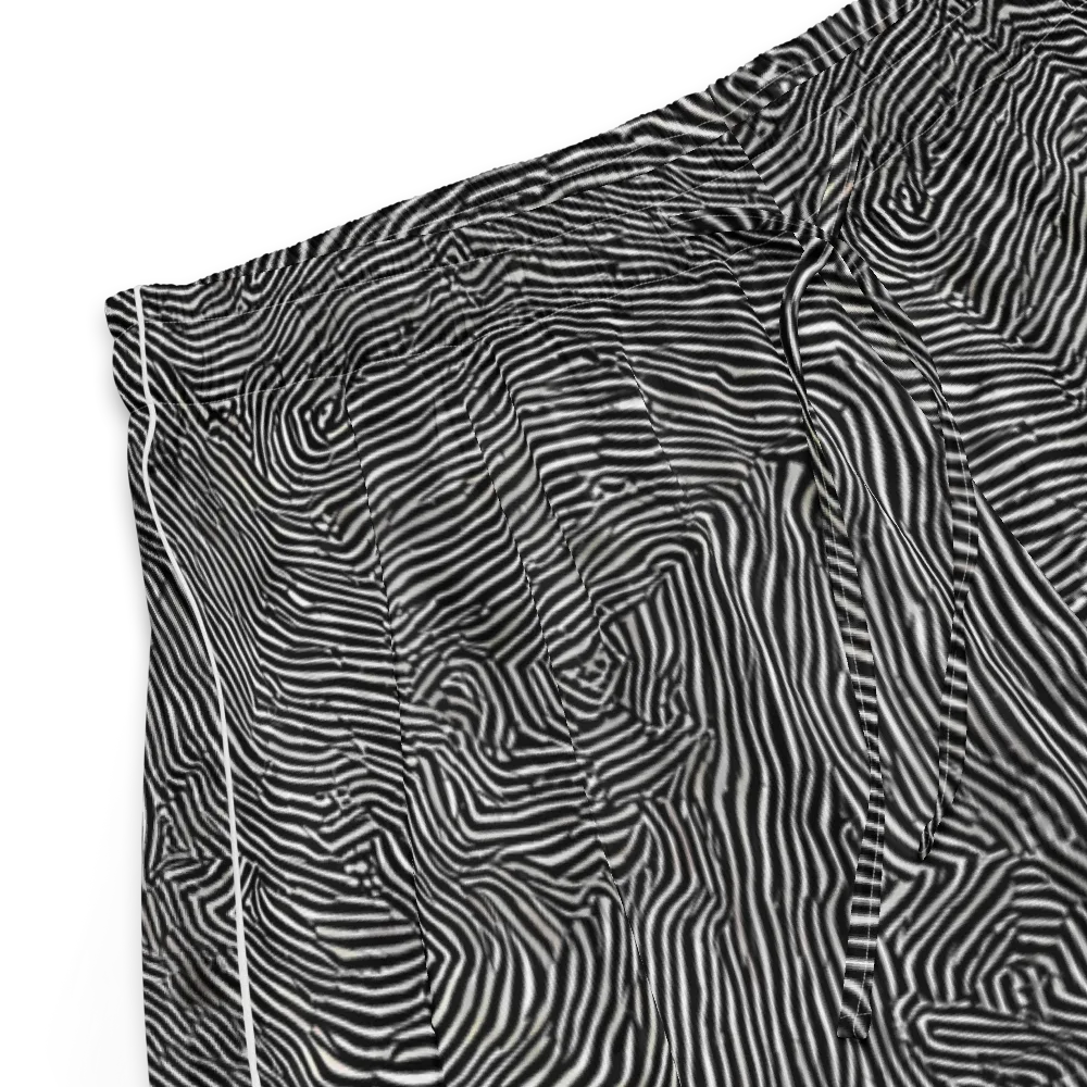 Fingerprint Noir on Women's Pajama Shorts — Product details