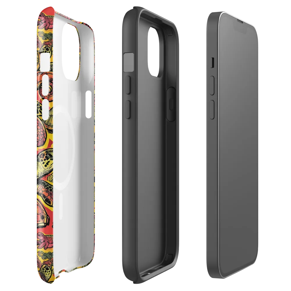 Tortoise Kaleidoscope on MagSafe Tough Case for iPhone® — Front