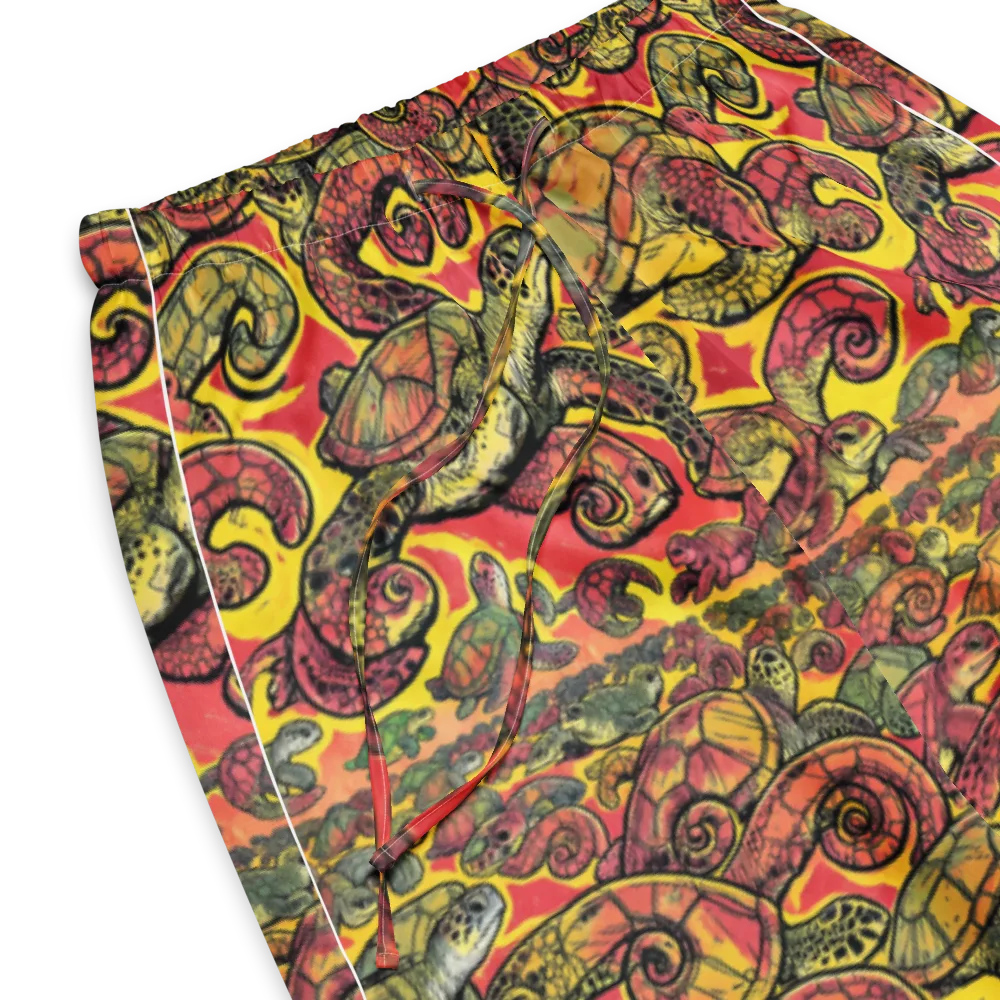 Tortoise Kaleidoscope on Women's Pajama Pants — Product details