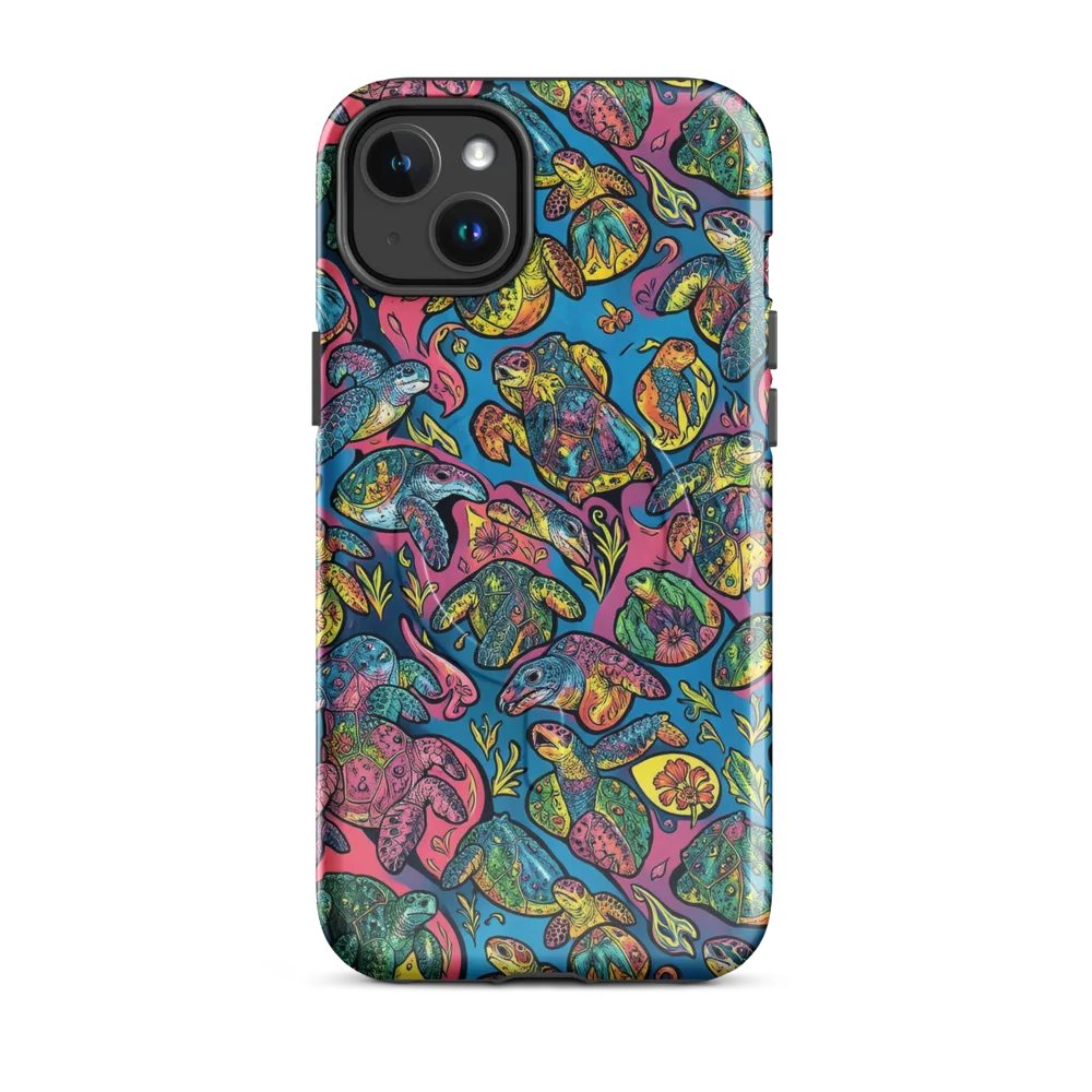 Coral Carousel on MagSafe Tough Case for iPhone® — Front