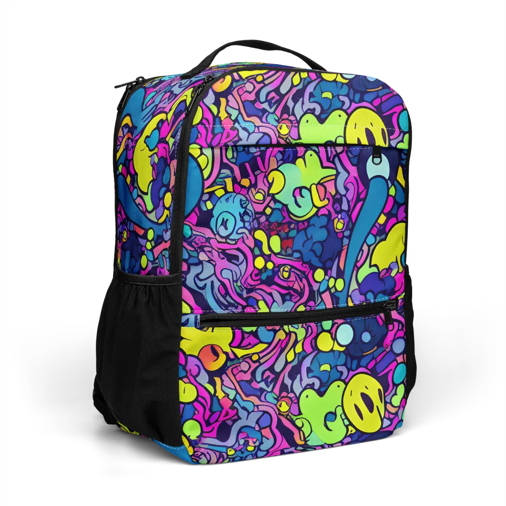 Electric Oddity on Utility Backpack — Right Front