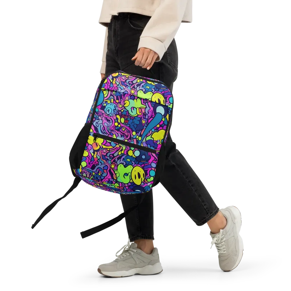 Electric Oddity on Utility Backpack — Front