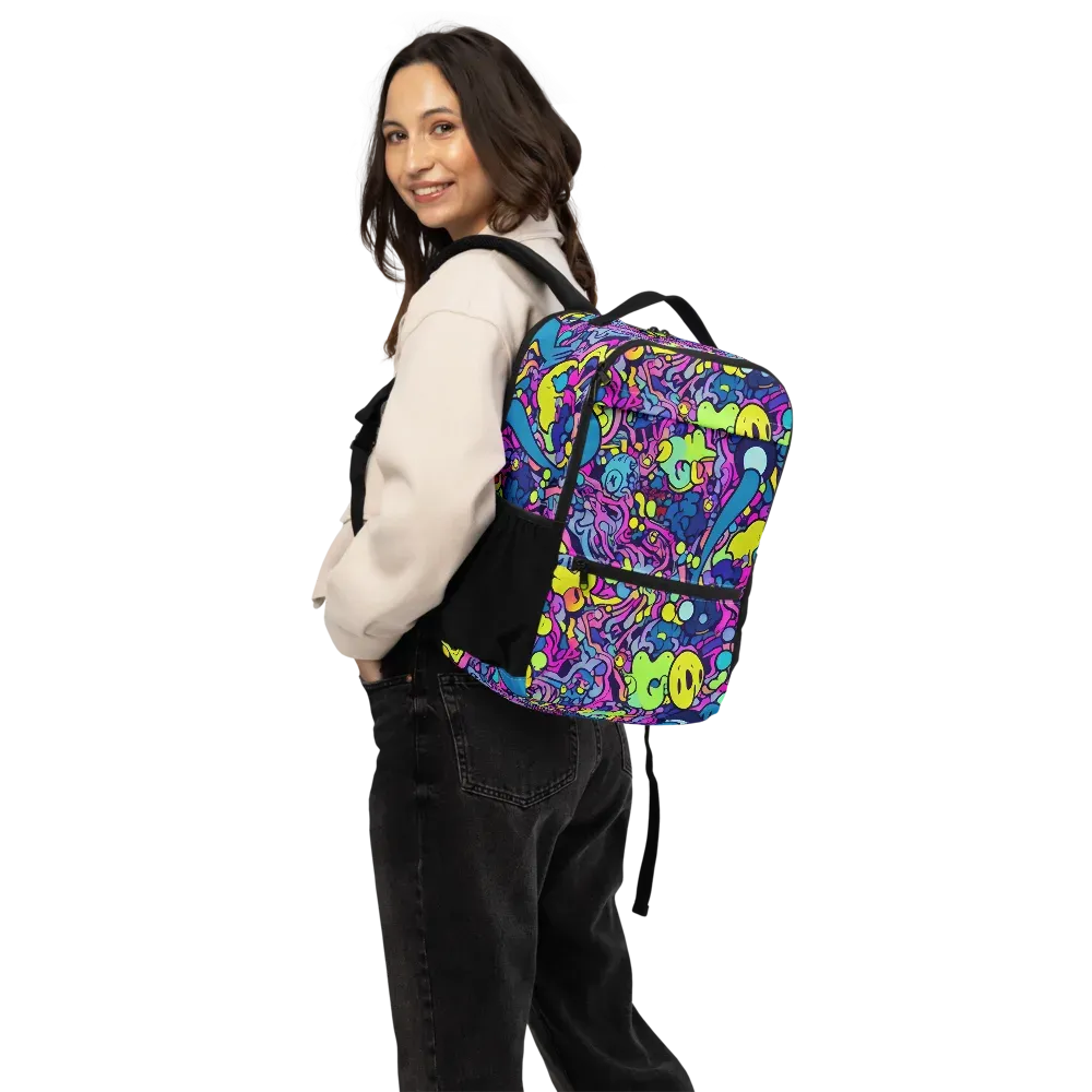 Electric Oddity on Utility Backpack — Back