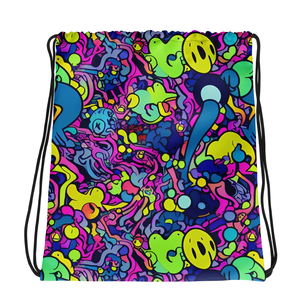 Electric Oddity on Drawstring Bag — Photo