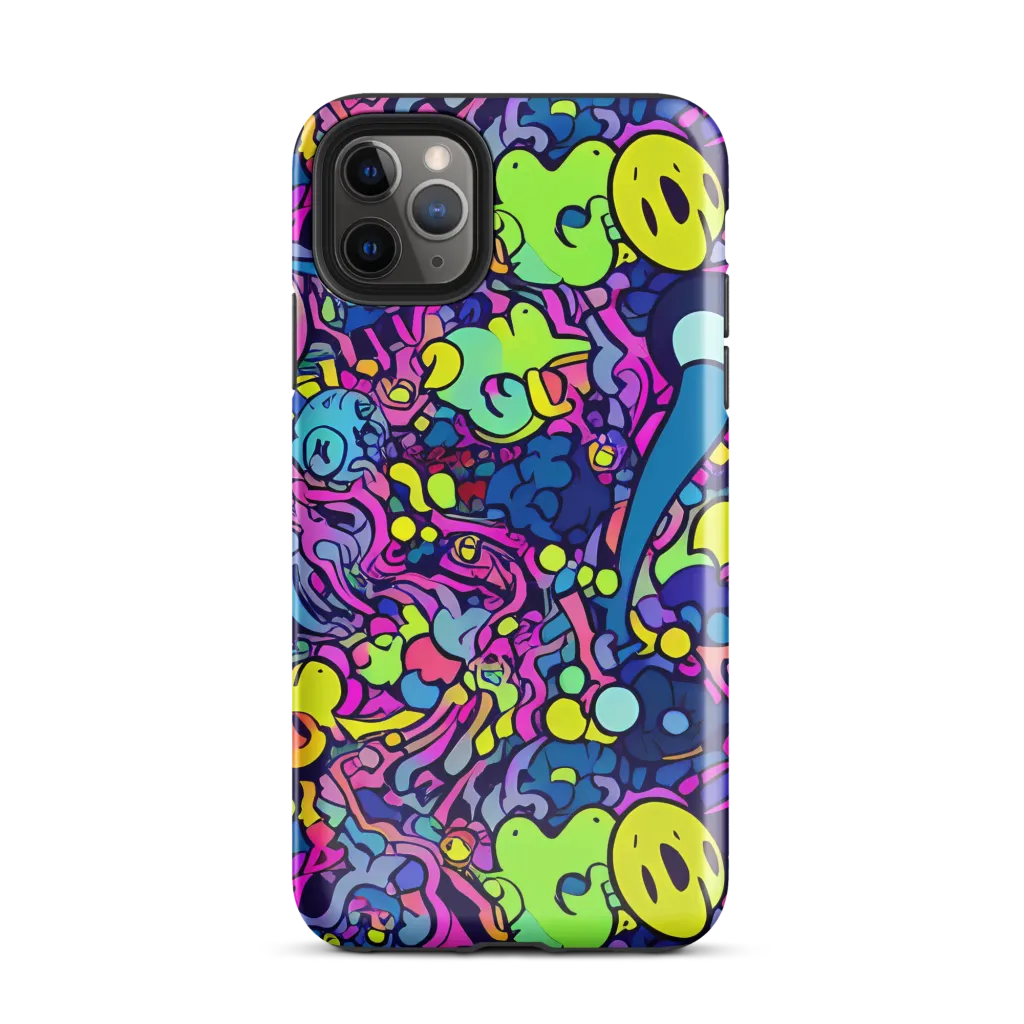 Electric Oddity on Tough Case for iPhone® — Front