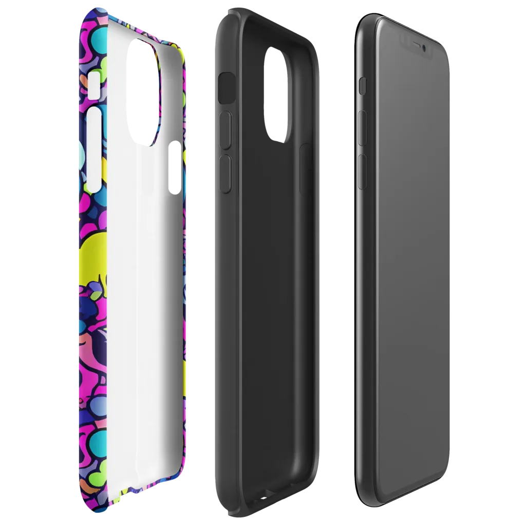 Electric Oddity on Tough Case for iPhone® — Right