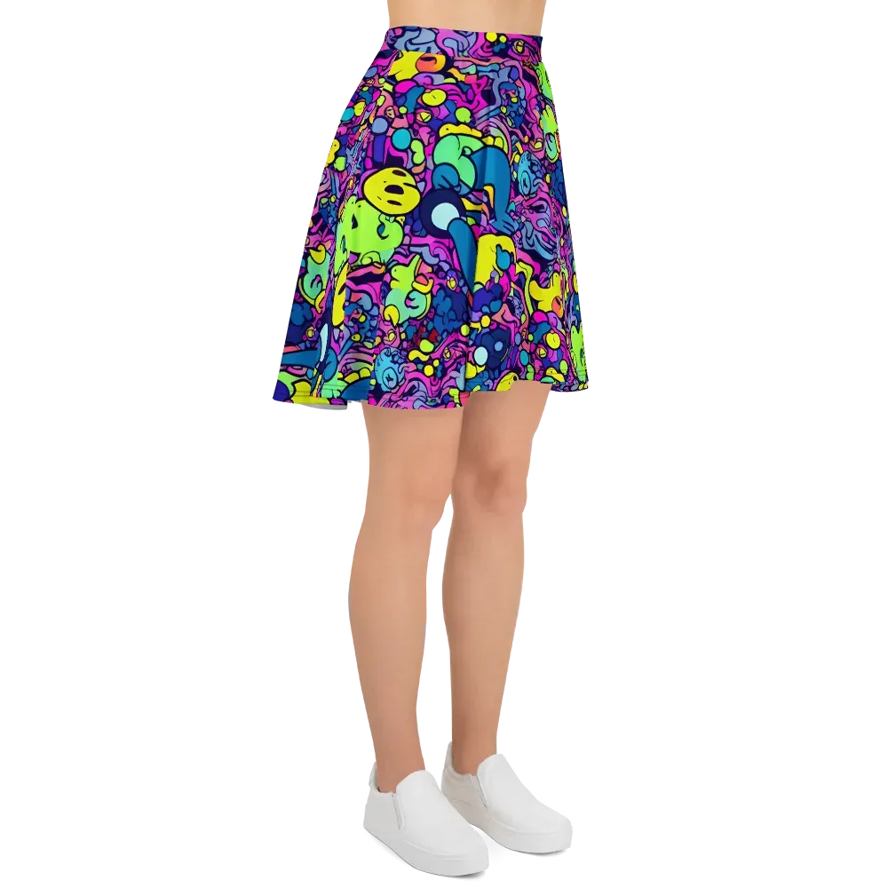 Electric Oddity on Skater Skirt — Right