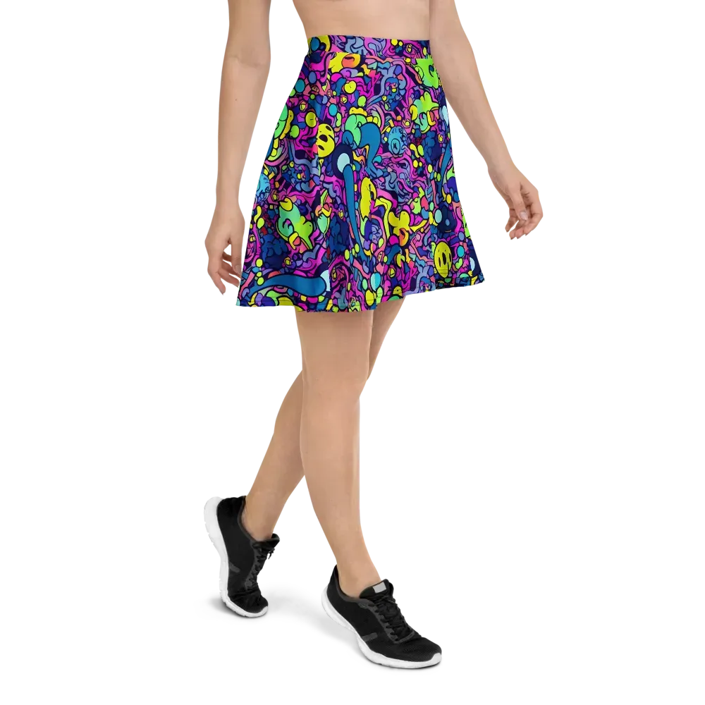 Electric Oddity on Skater Skirt — Right